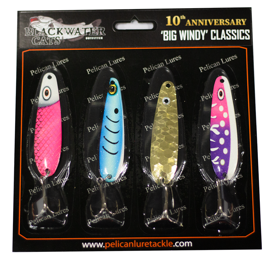 Flutter Spoon Combo Pack - Blackwater Catfish 10th Anniversary