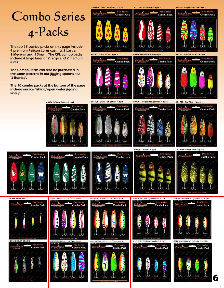 Pelican Combo Series 4-Packs