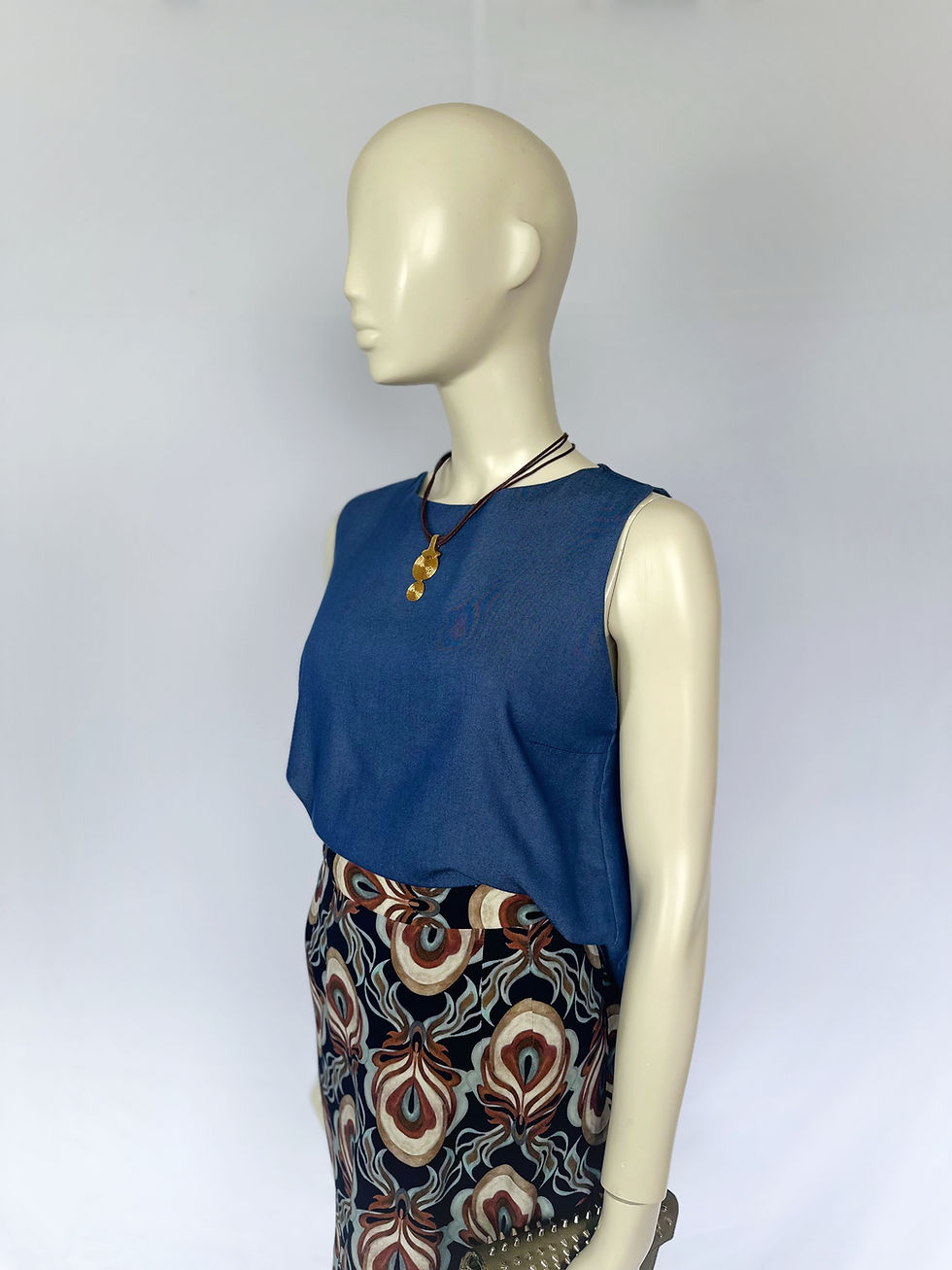 Blusa jeans leve Two - P