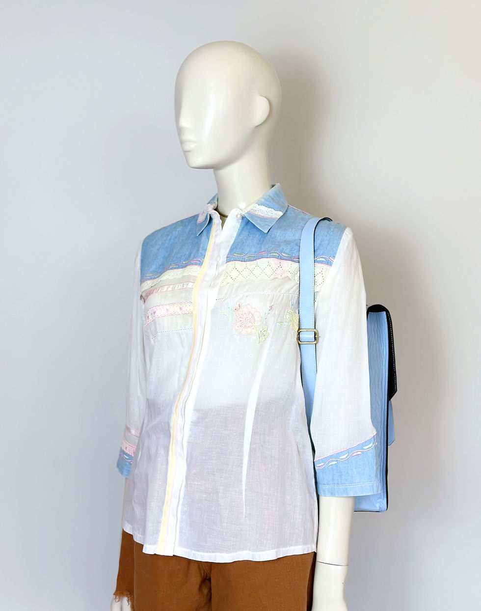 Camisa vintage Sandra Terra - M