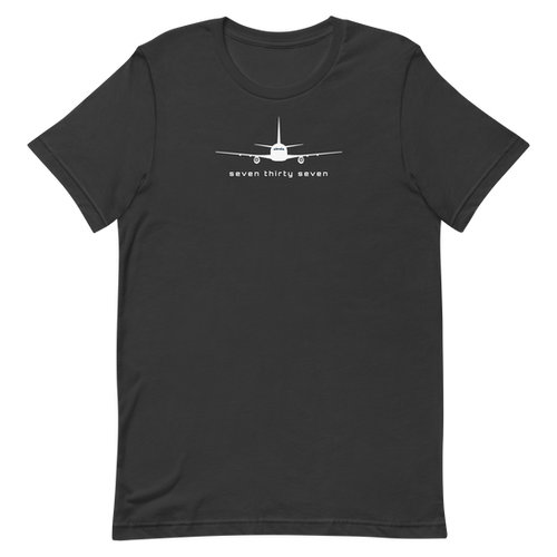【1000円引クーポン有】NATURE LIVING＆FACT『This day Seven Thirty Seven | 737 airplane t-shirt | Jetset Shirts