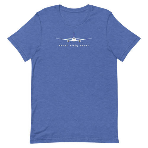 Seven Sixty Seven | 767 airplane t-shirt | Jetset Shirts