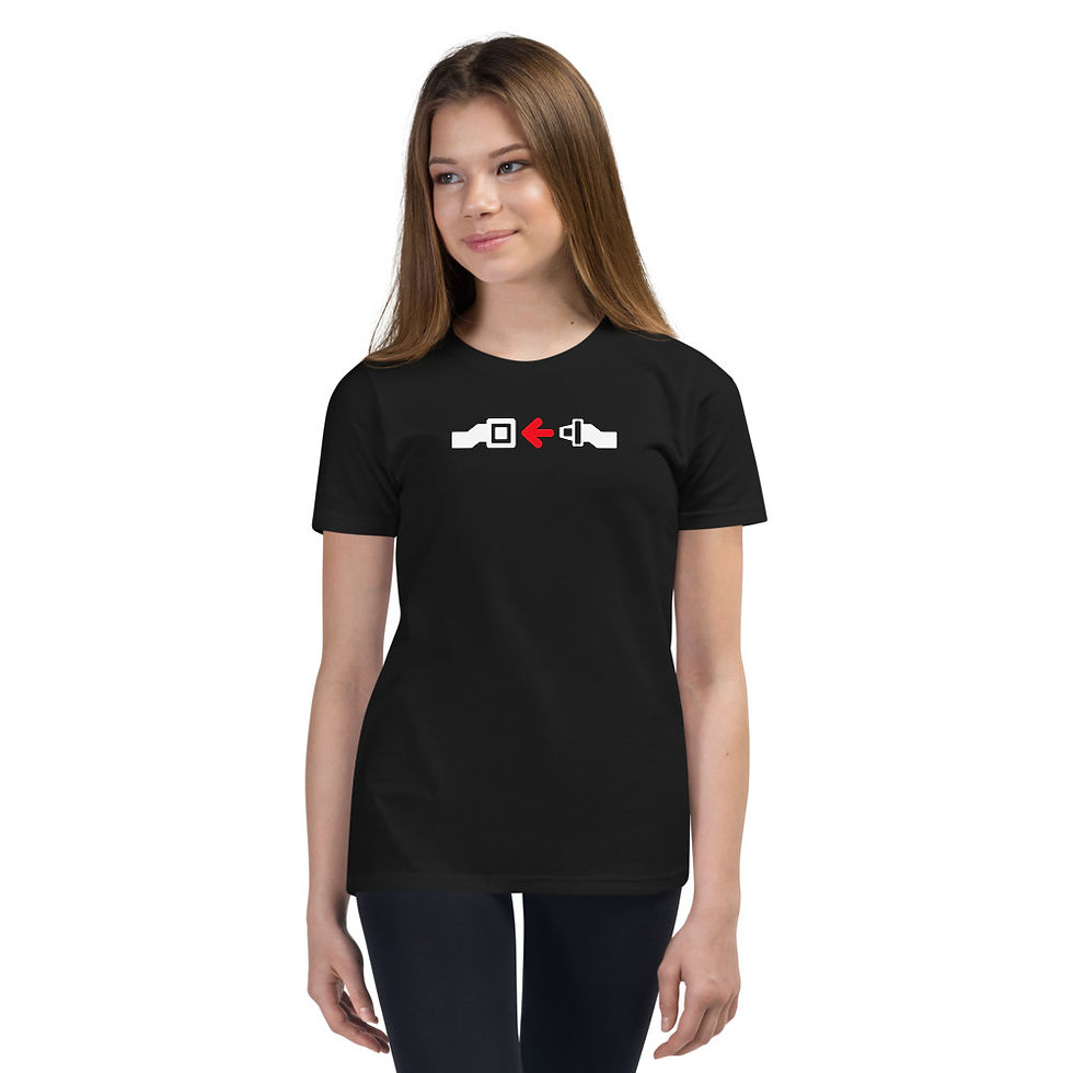 Thumbnail: Fasten Your Seatbelt youth t-shirt