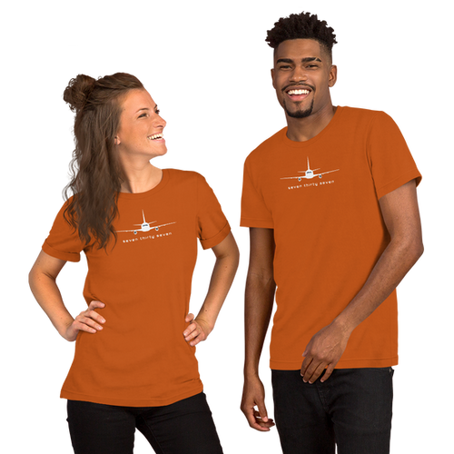 Seven Thirty Seven | 737 airplane t-shirt | Jetset Shirts
