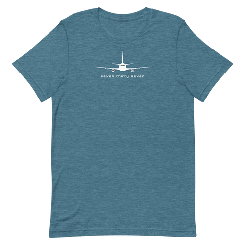 Seven Thirty Seven | 737 airplane t-shirt | Jetset Shirts