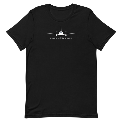 Seven Thirty Seven | 737 airplane t-shirt | Jetset Shirts