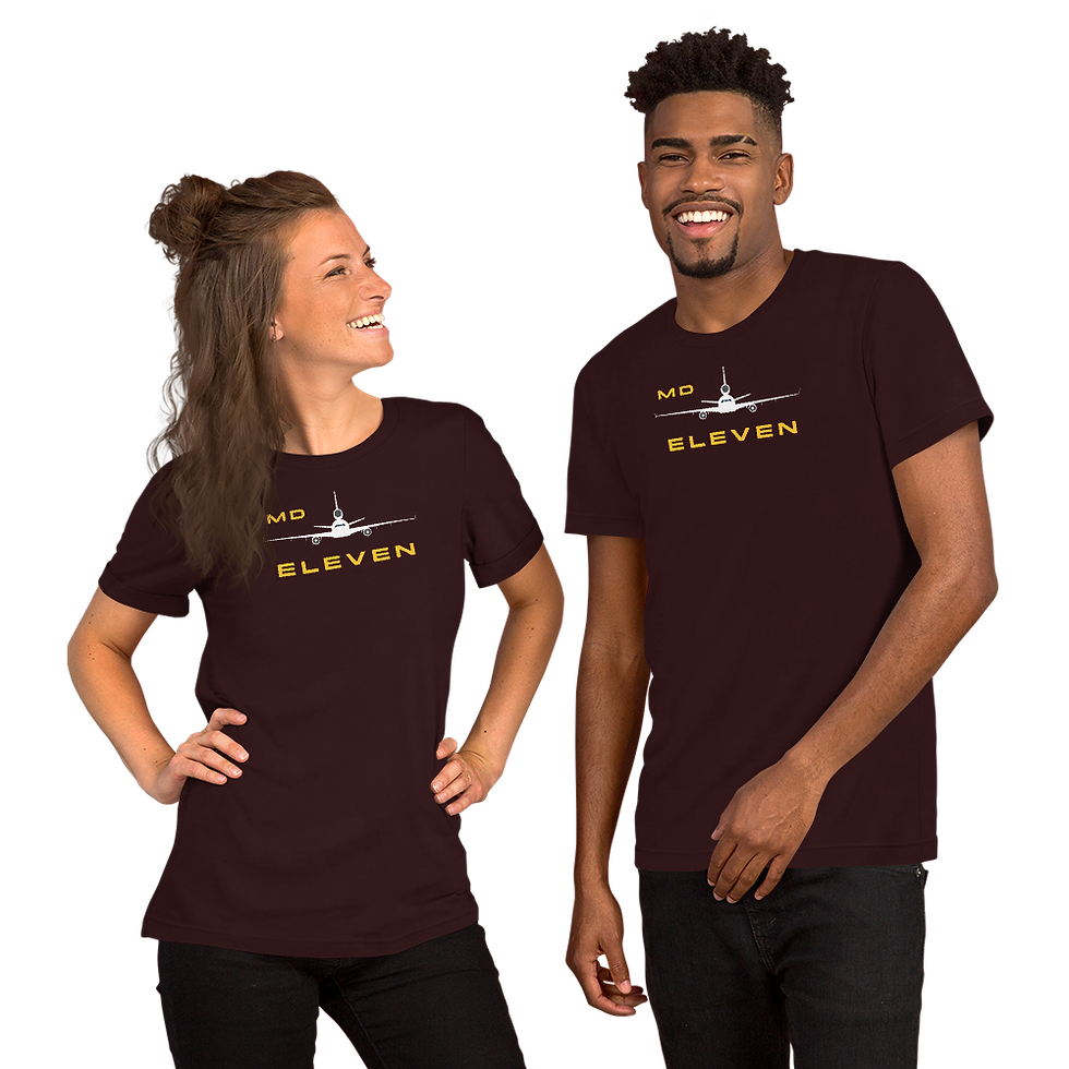 Thumbnail: MD Eleven - Brown Edition | MD-11 aviation t-shirt