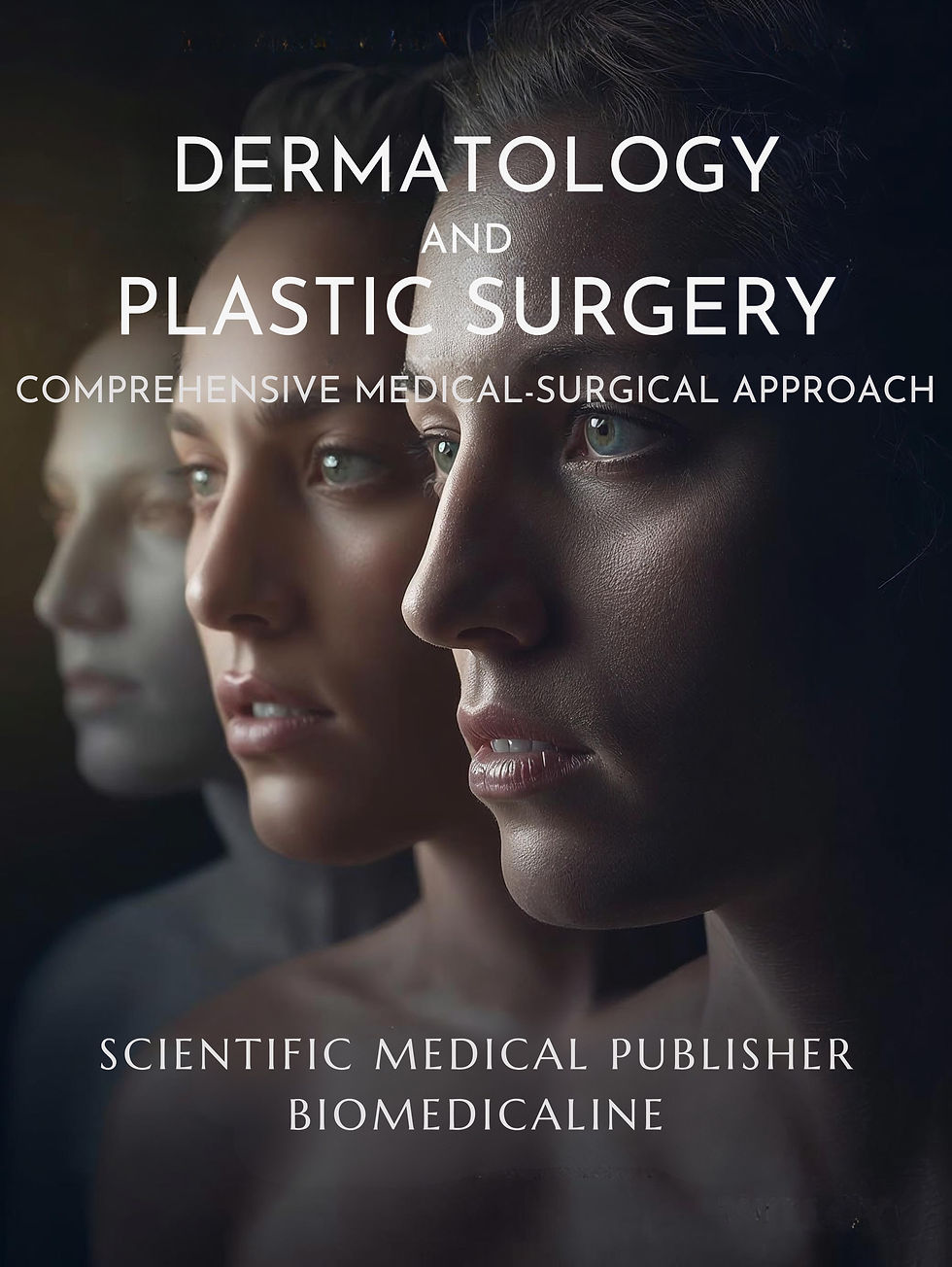 Cover of the Book "Dermatology and Plastic Surgery: Comprehensive Medical-Surgical Approach" This book, published by Biomedicaline