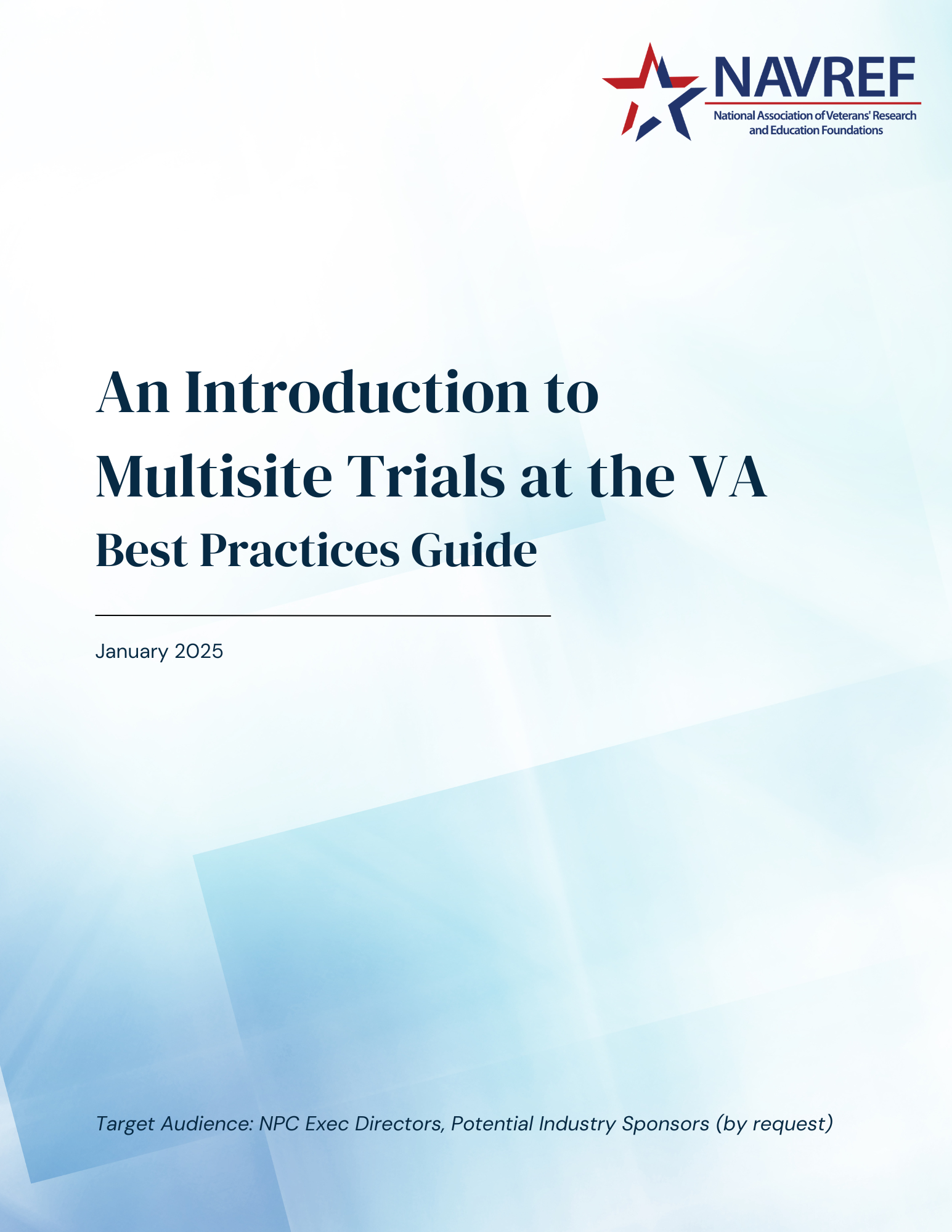 An Introduction to Multisite Trials at the VA cover