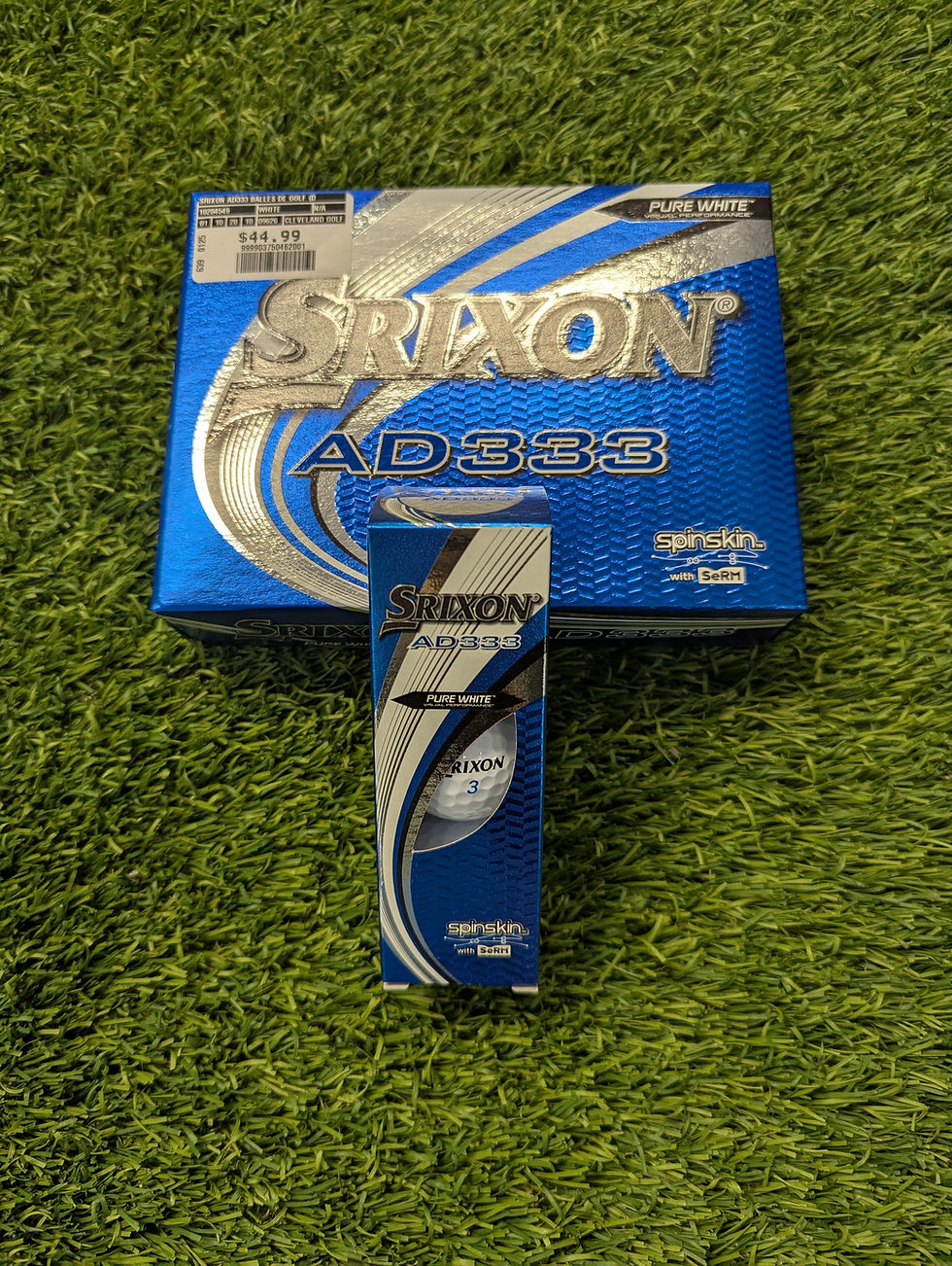 Balles de golf Srixon AD333 - Blanc - Boîte de 12