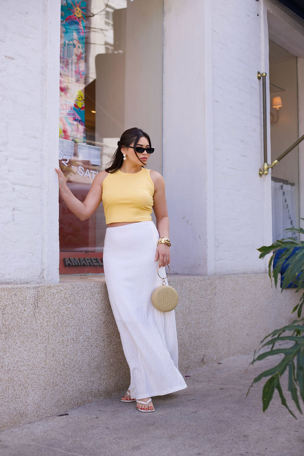 Miniatura: Cropped Regata - Amarelo