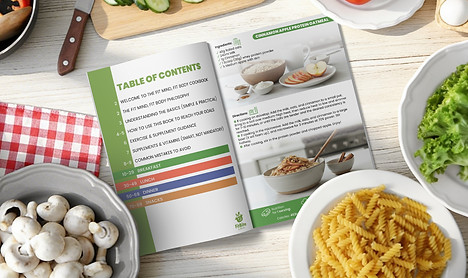 Cookbook printable format