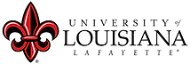 University of Louisiana at Lafayette logo representing the university partnerships of the speech therapists at High Level Speech & Hearing Center in New Orleans, LA