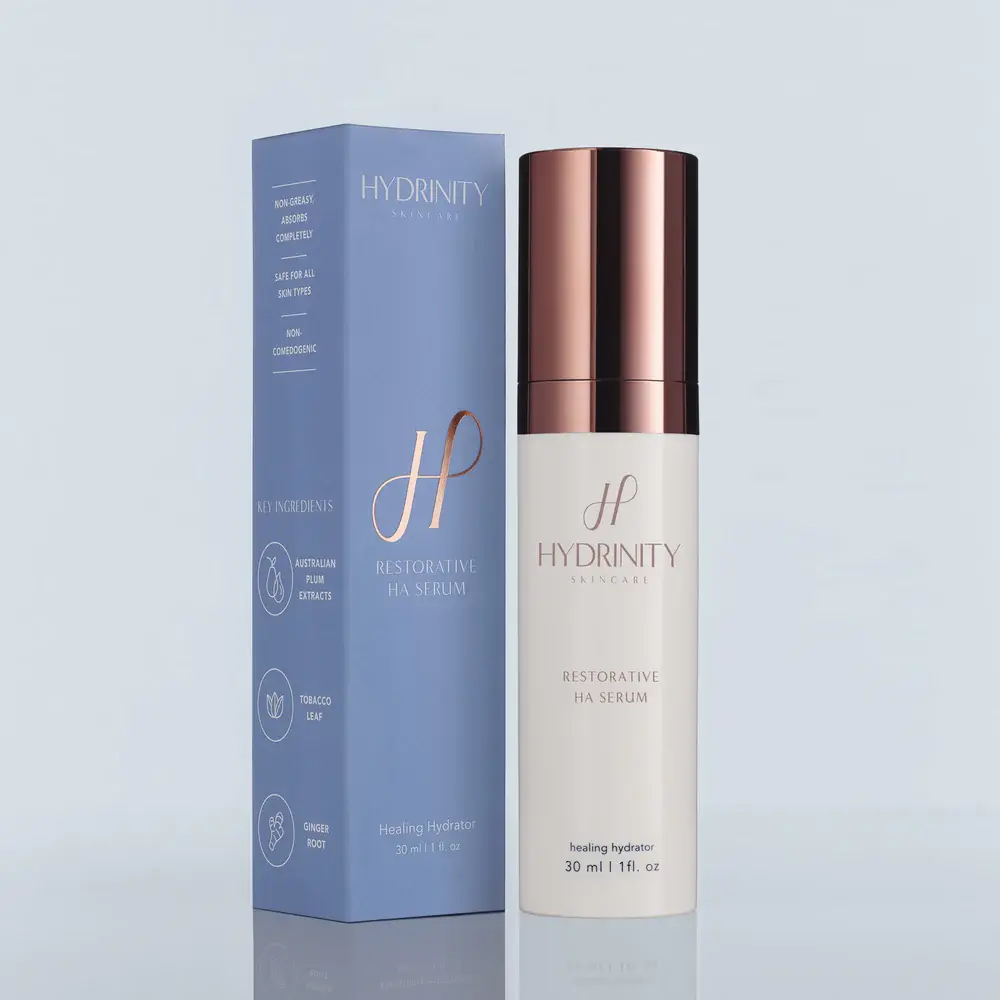 HYDRINITY RESTORATIVE HA SERUM WITH PPM⁶ TECHNOLOGY HEALING HYDRATOR 