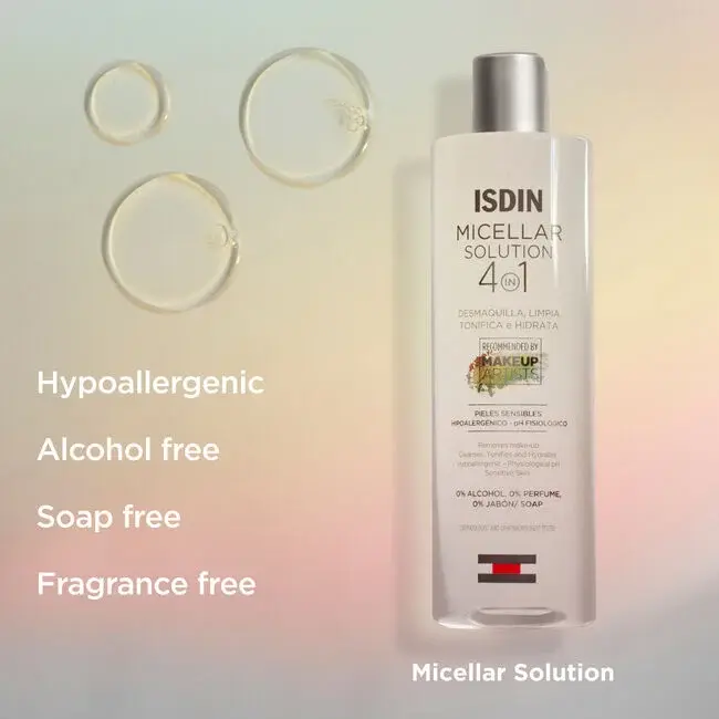 Thumbnail: Isdin  Micellar Solution : 4-in-1 micellar cleansing water