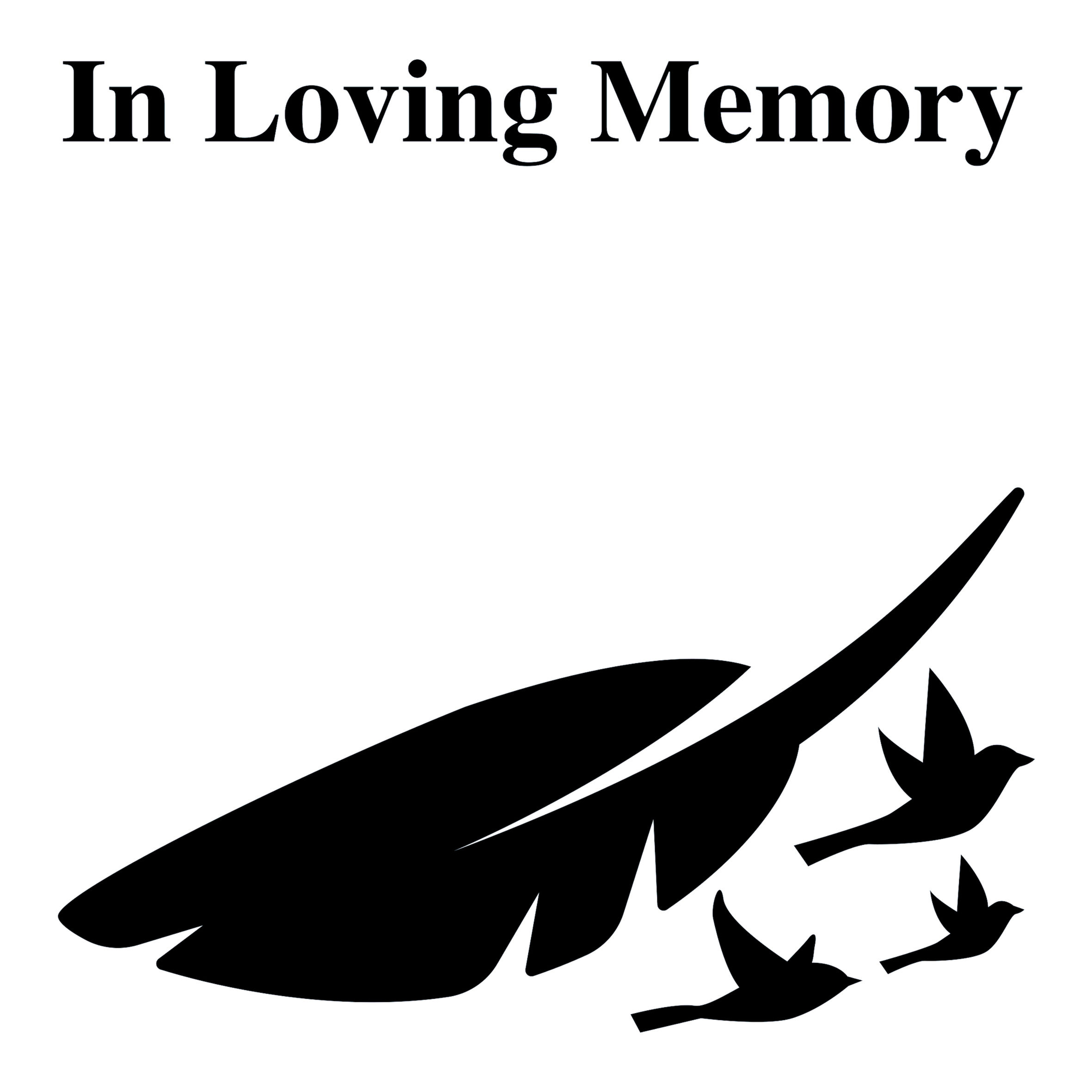 In Loving Memory Decal - Personalised