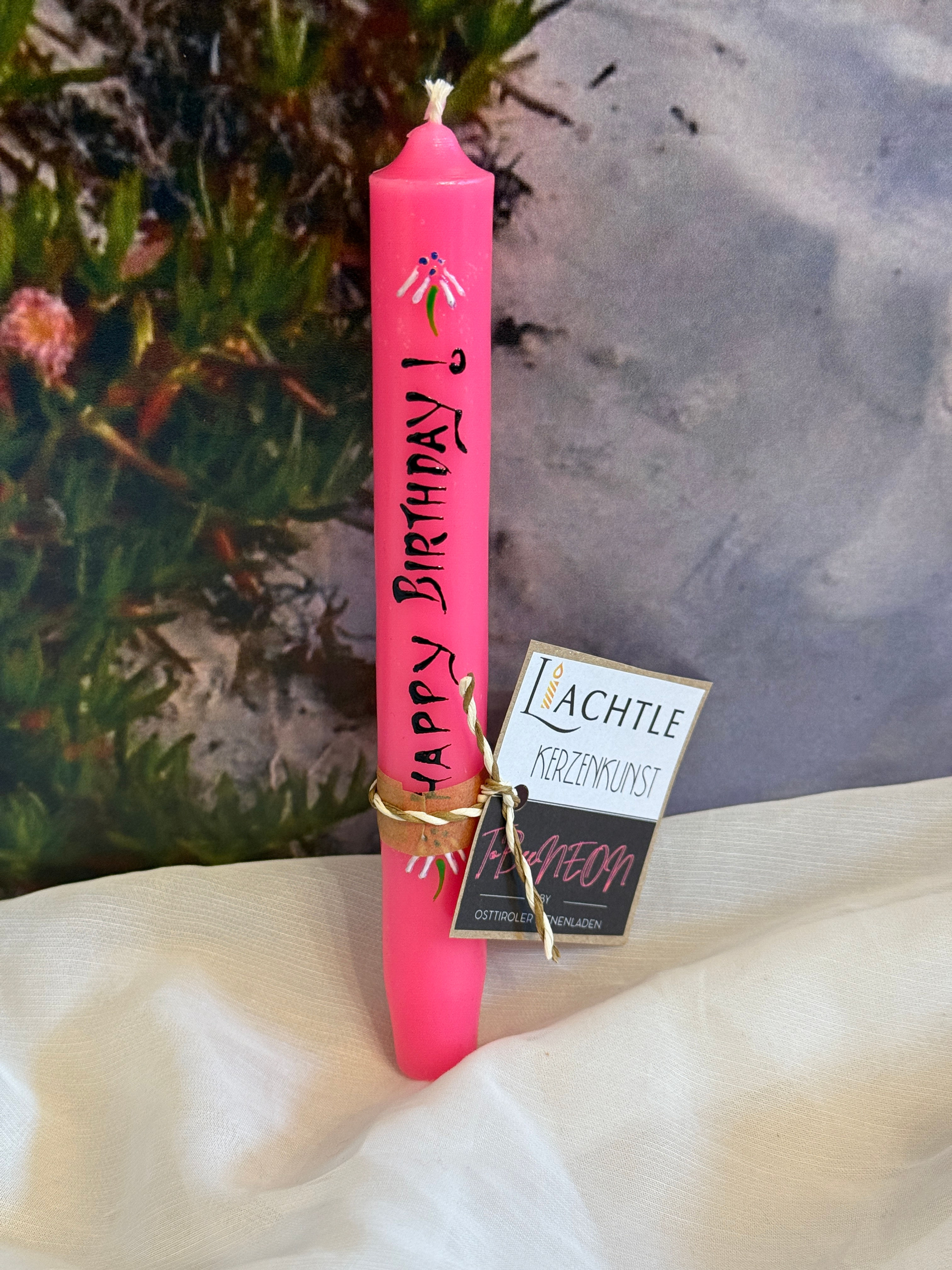 ToBeeNeon - Bienenliachtle "HappyBirthday"