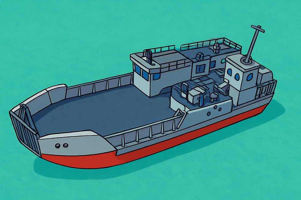 Illustration of a wreck at Pattaya scuba diving sites.