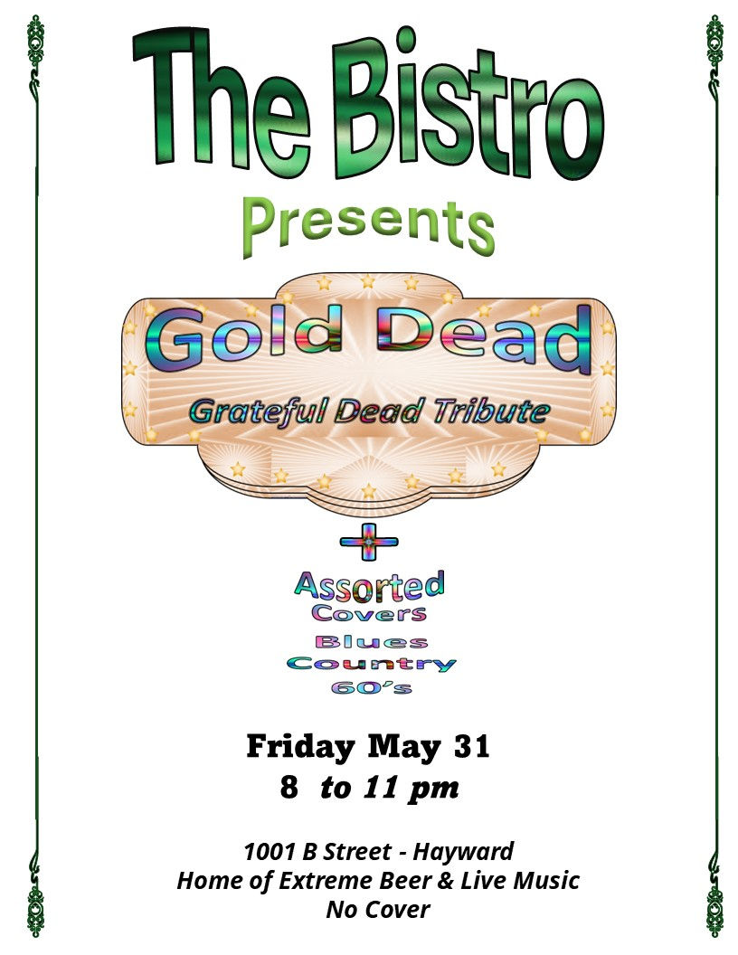 Bistro Show 8 to 11 pm Friday