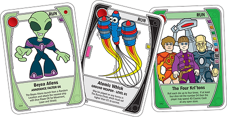 JUPITER Blue Run Cards
