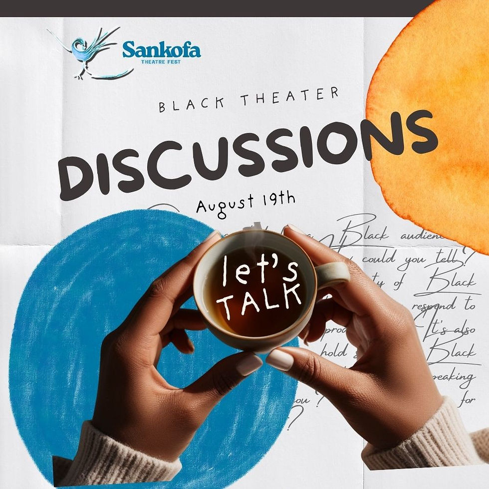 Let's Talk- Black Theatre Discussions