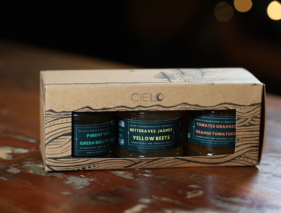 Miniature : TRIO de Gelées CIELO