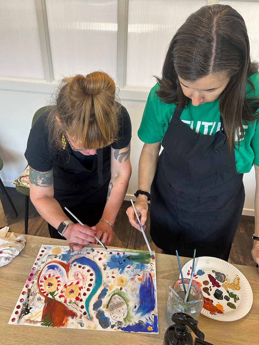 Thumbnail: Messy Together - Couples Art Workshop
