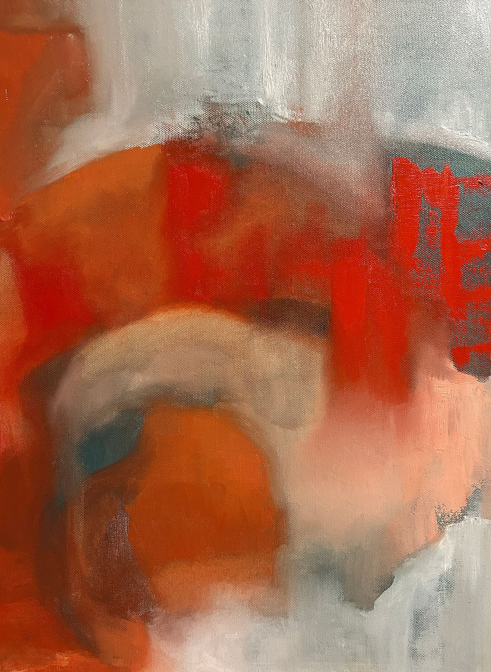 Thumbnail: comfortable silence - oil and linseed on canvas