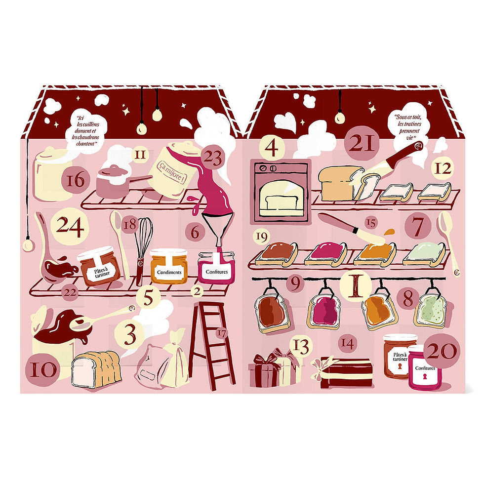 Thumbnail: Advent Calendar 24 Sweet Spreads La Chambre - The Toast Factory