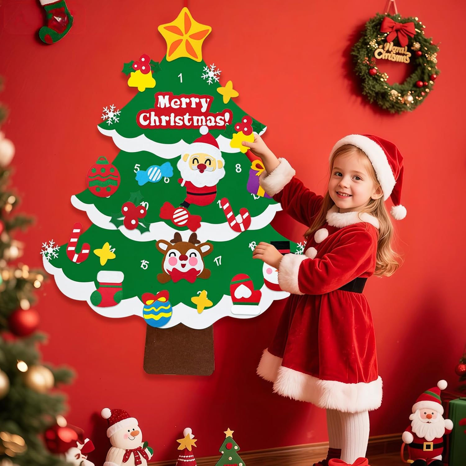 Ялинка своїми руками для дітей