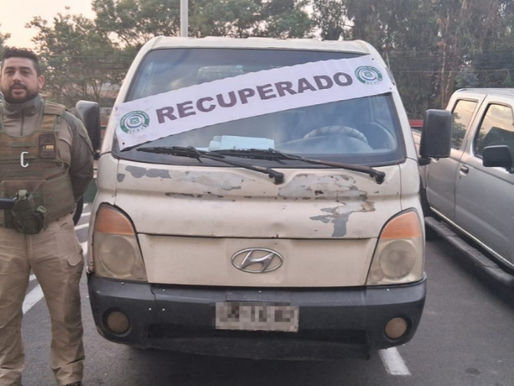 SEBV: TRES DETENIDOS Y DOS VEHÍCULOS RECUPERADOS EN VALPARAÍSO