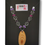 Thumbnail: Purple & light wood necklace 