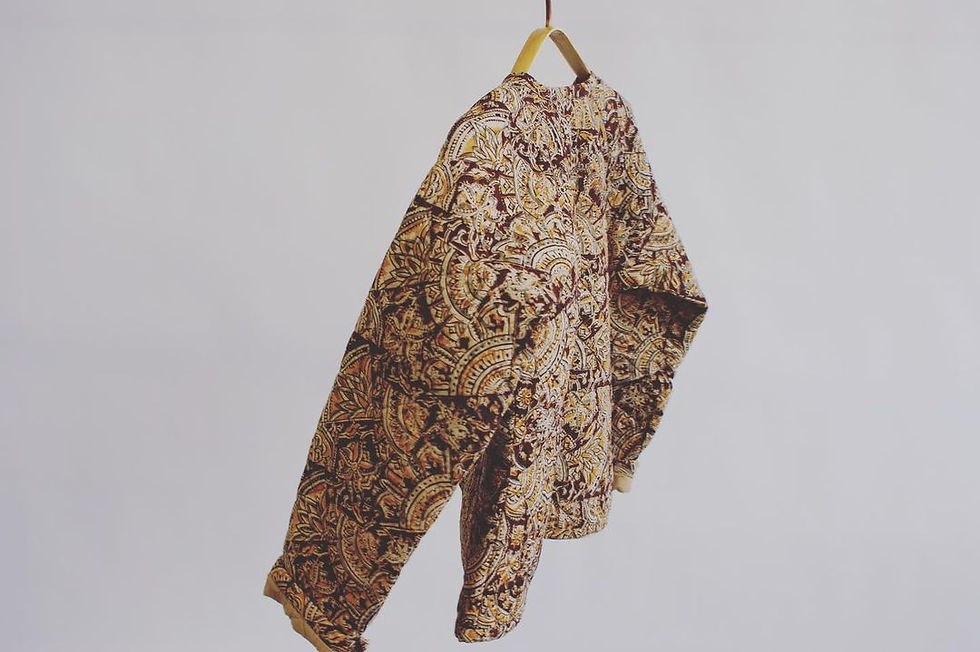 block print jacket
