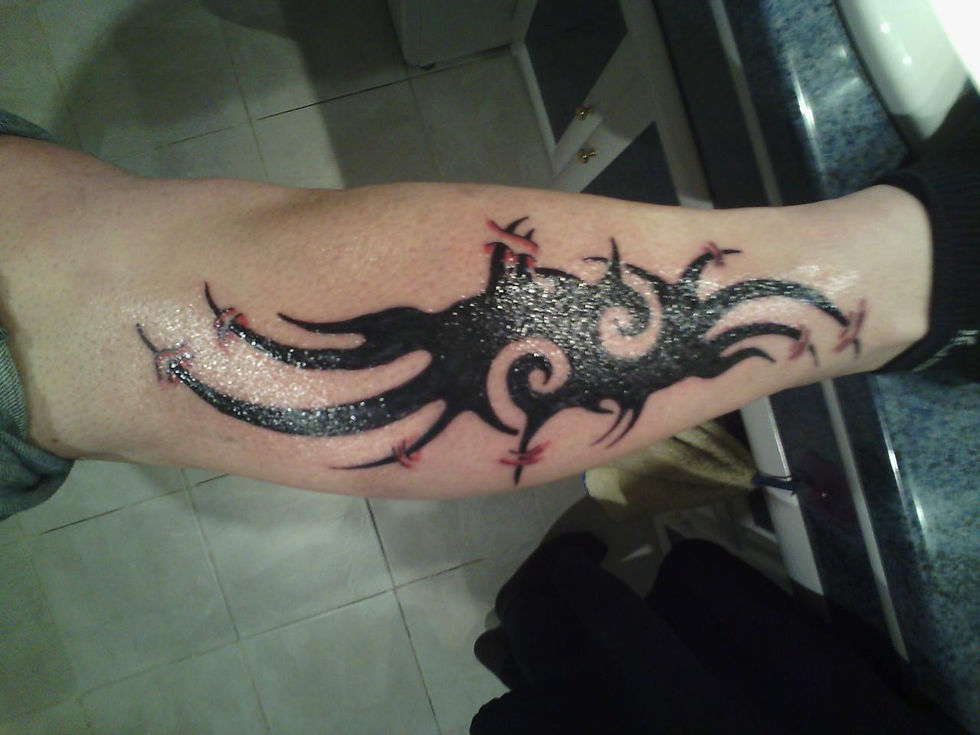 Reprise tatouage de Fabian