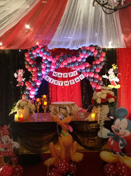 Kids birthday balloon theme decor Bangalore