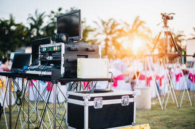 Outdoor DJ sound setup Bangalore