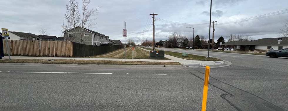 Project Site in West Winds HOA Open Space along Baxter Ln