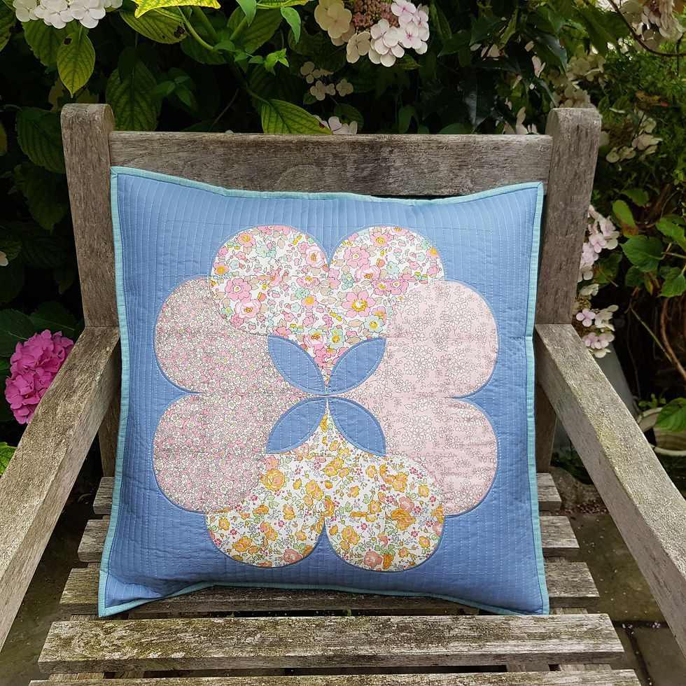 Thumbnail: Lucky in Love Quilt PDF pattern