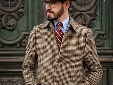 Model A04 #MTM Shetland Wool / Abraham Moon & Sons.