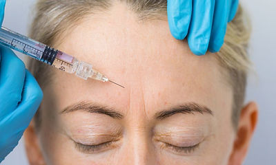 Anti-wrinkle injection treatment for fine lines and forehead wrinkles in London