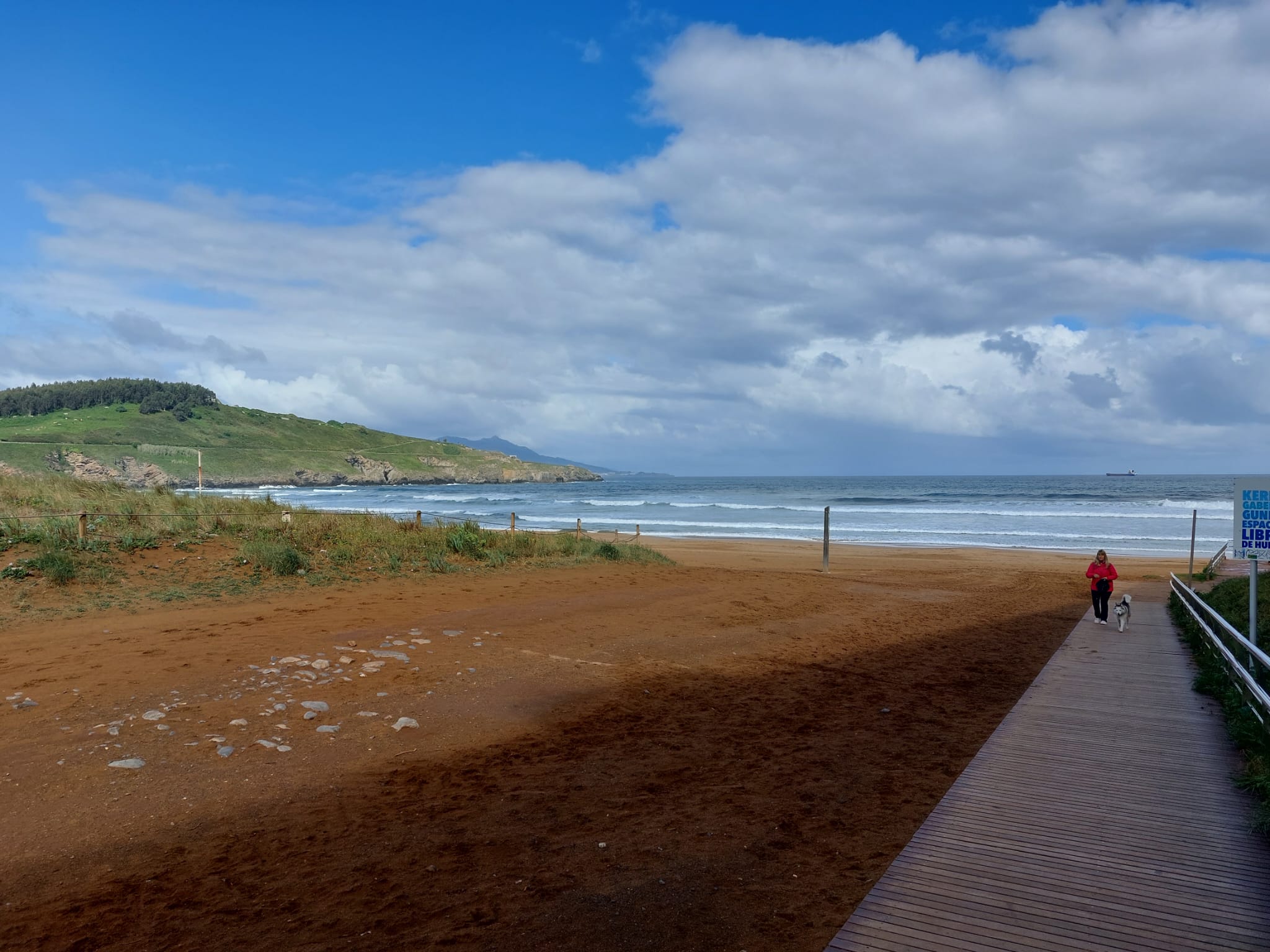 Aan het strand van Oostende
