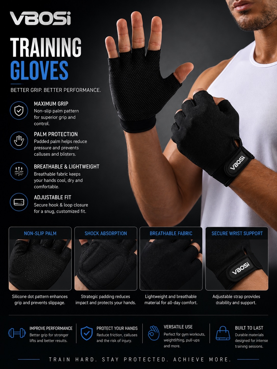 PowerGrip™ Sport Gloves