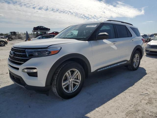 Thumbnail: 1FMSK7DH6NGA49323 FORD EXPLORER 2022 WHITE X VIN: Water/flood
