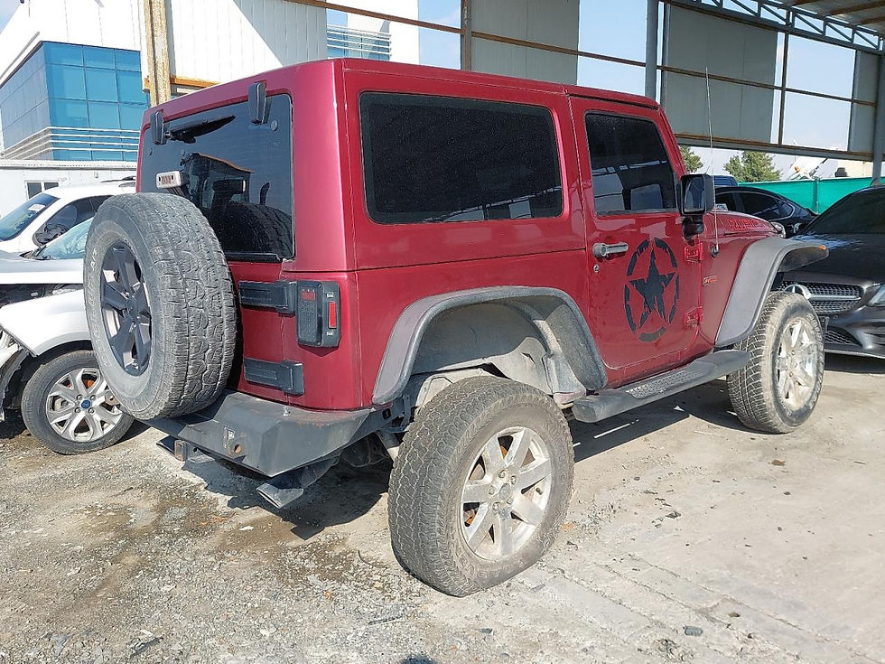 Thumbnail: 1C4BJWBG5DL541732 JEEP WRANGLER 2013 RED VIN: