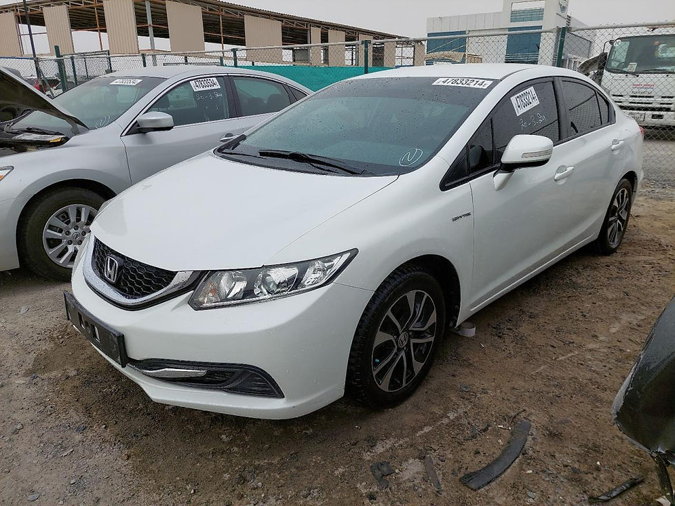 Thumbnail: 19XFB2649FE900194 HONDA CIVIC 2015 WHITE VIN:Water/flood