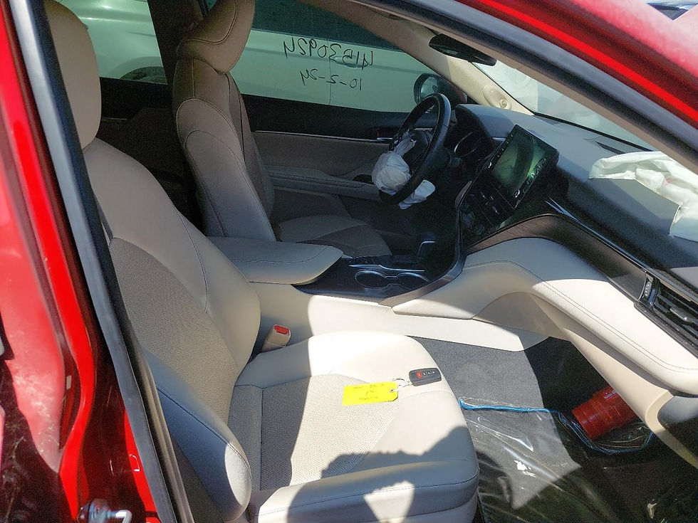 Thumbnail: JTNB24HK3M3091572 TOYOTA CAMRY 2021 RED VIN: