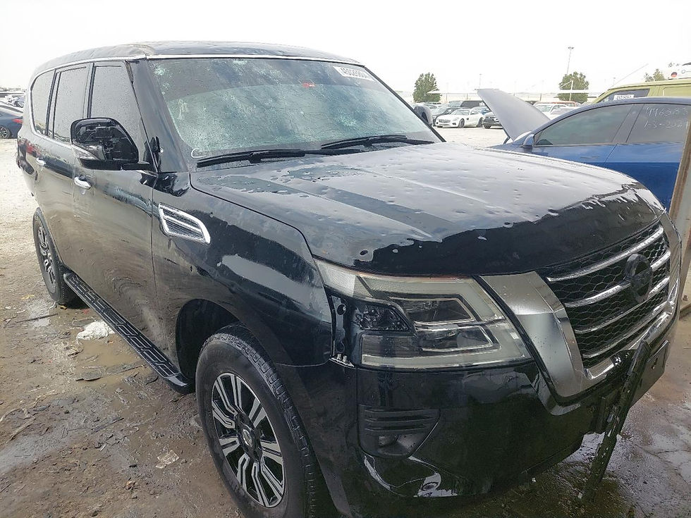 Thumbnail: JN8BY2NY6L9319502 NISSAN PATROL 2020 BLACK VIN: