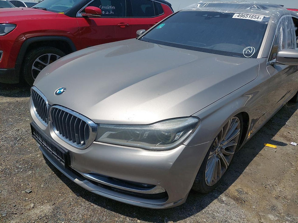 Thumbnail: WBA7E2109GG403824 BMW 740LI 2016 SILVER VIN: