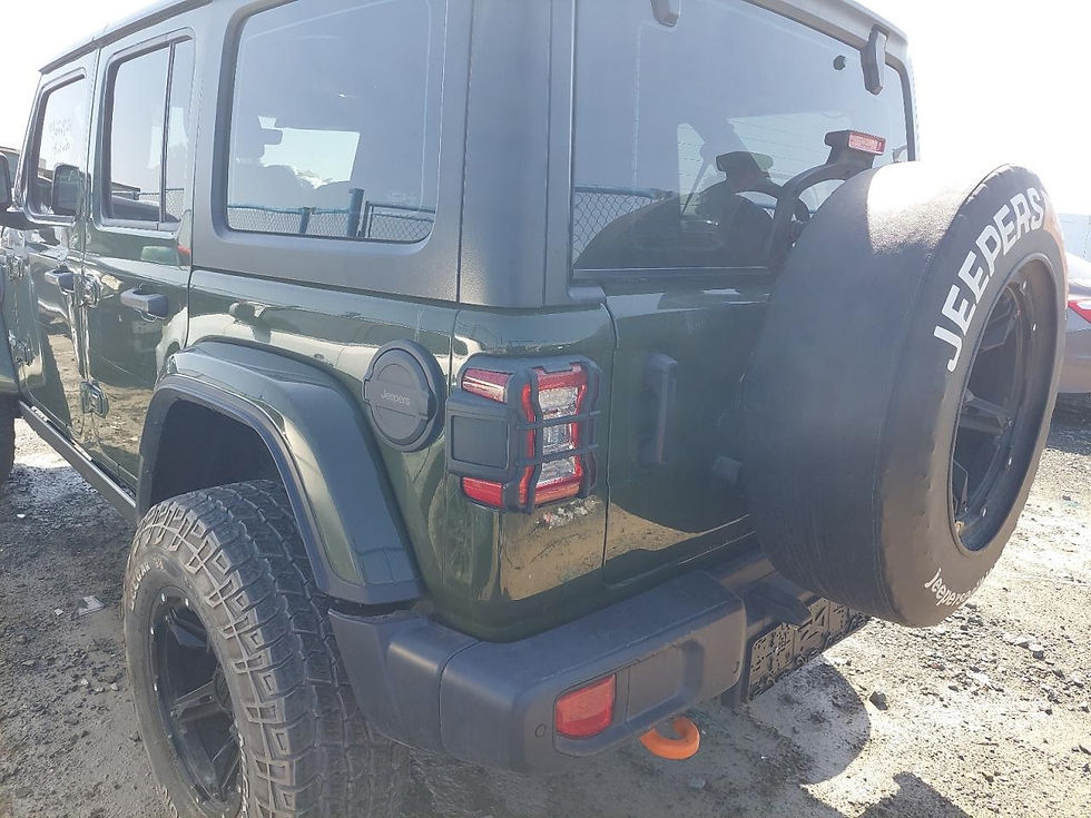 Thumbnail: 1C4HJXDG8MW639830 JEEP WRANGLER 2021 GREEN VIN:
