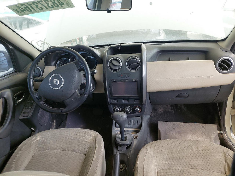 Thumbnail: VF1HSRCH2GA553982 RENAULT DUSTER 2016 WHITE VIN:Water/flood